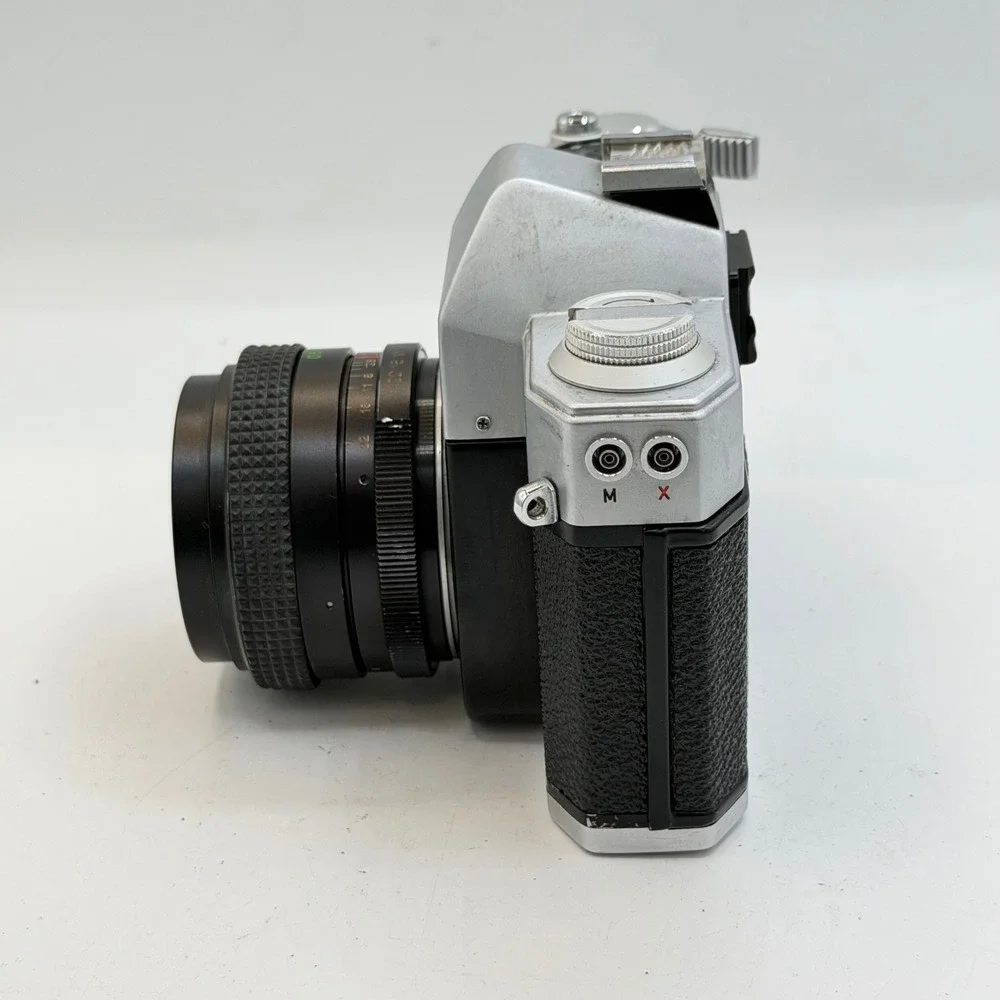 Cosina 4000S 35mm SLR Film Camera with Cosinon Auto 35mm f2.8 Lens Made in Japan